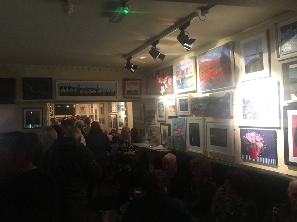 Hup! <a href="/HenchysStLukes/">Henchys Bar</a> 
Great night altogether, paintings sold, fun had, money raised 😊