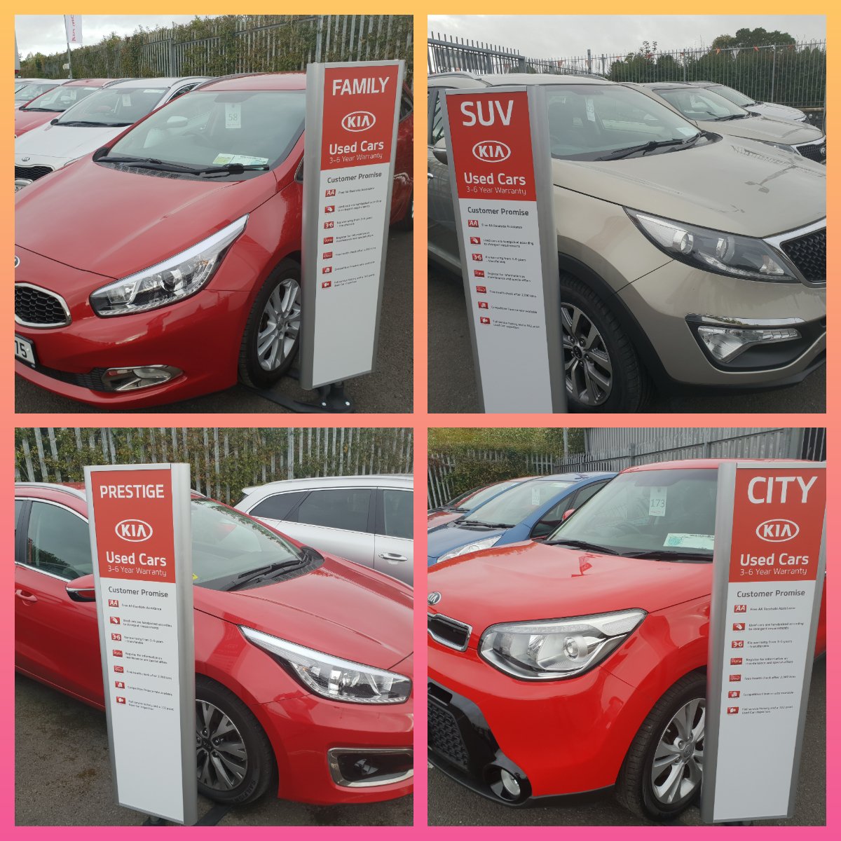 LtdCrofton's tweet photo. At Ray Crofton Motors, we offer you peace of mind on your used car purchases.
✅FREE AA Roadside Assistance
✅Kia warranty from 3 to 6 years
✅FREE health check after 2000km
✅Full Service History
✅102 Point Used Car Inspection
Ts&amp;Cs and select cars
#Kia #Kildare https://t.co/YLoufMwdJO