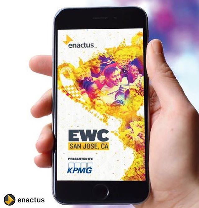 EnactusKU's tweet photo. Can't get to San Jose? Watch coverage via livestream. Learn more at https://t.co/UmeY338Xo4. To follow the action directly download the EWC2018 app, available on Google Play or the Apple App Store, right now!  #NextGenLeaders #WeAllWin https://t.co/HWkOuFhI4Q https://t.co/WVTCK4im2v