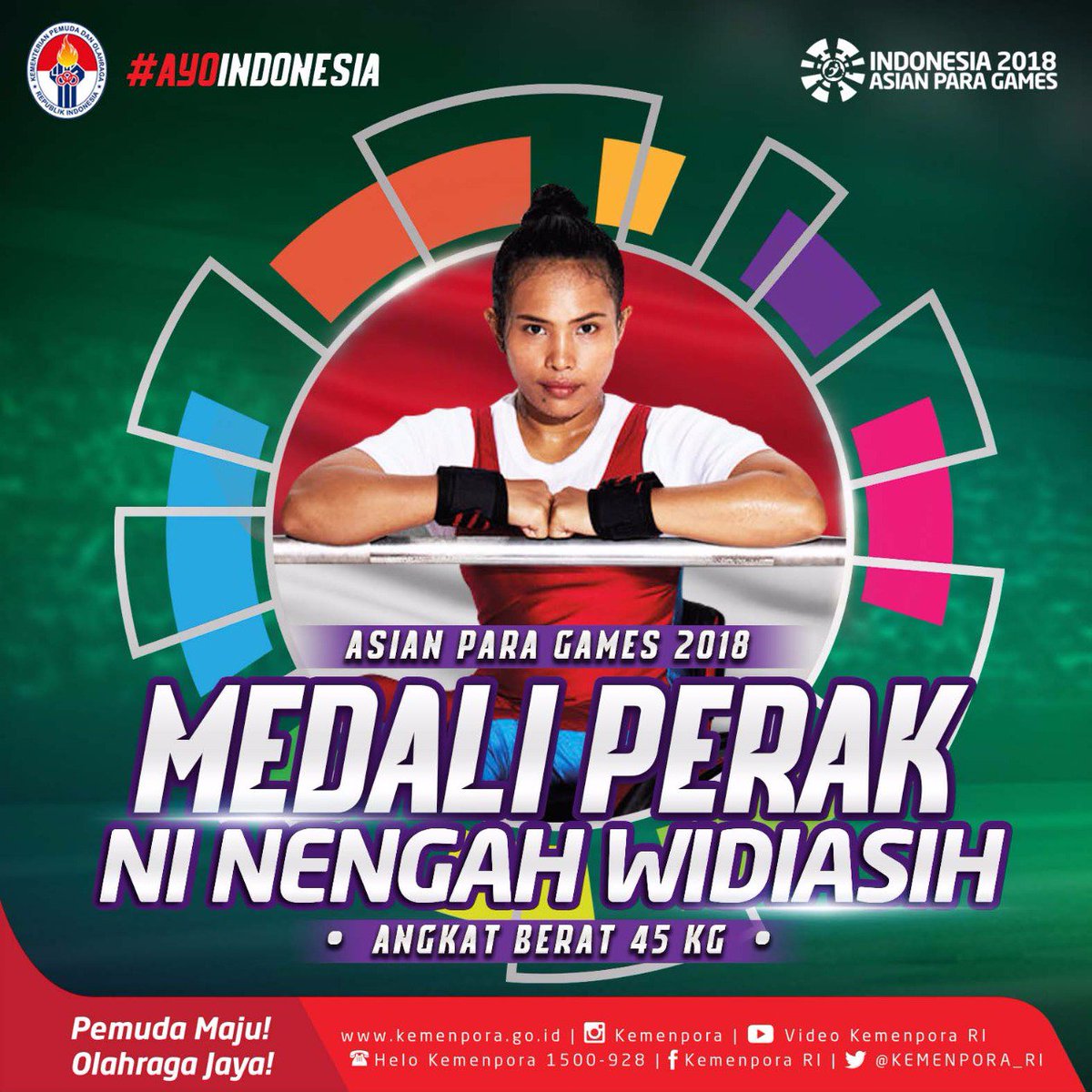 gdhyka's tweet photo. Semangat Para Atlet Indonesia 
#AyoIndonesia
#ArsipNasionalRI 
(7/10/18 - 19:55) https://t.co/KeVIq0UoTn