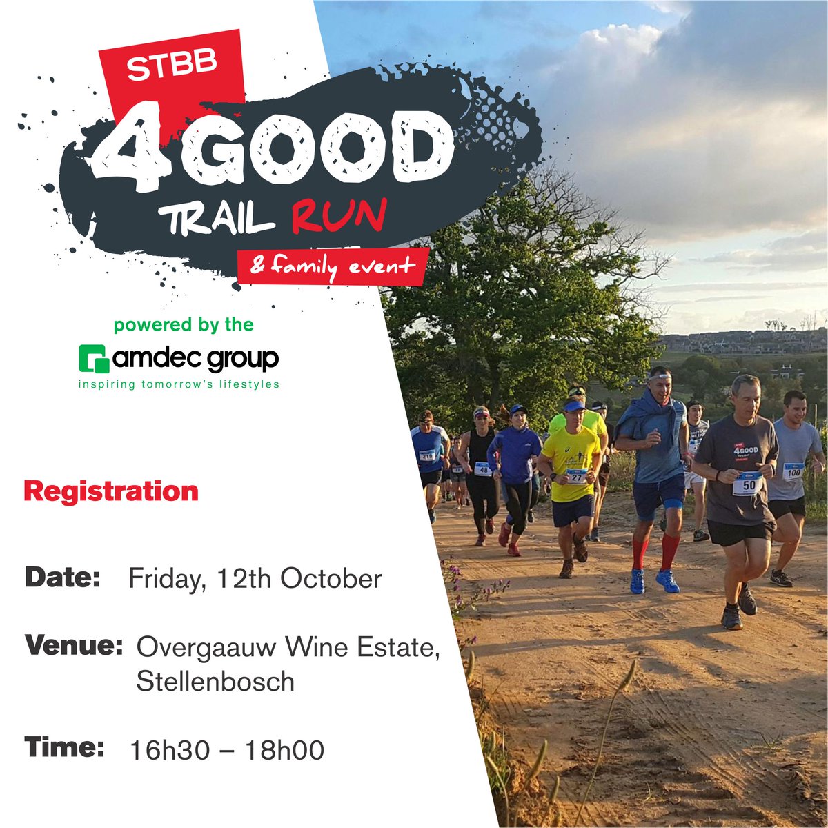 STBBTwilightRun's tweet photo. Only a week to go! We will see you from 4PM to assist with registration. Don't forget your headlamps 😀#run4smiles #trailrunning https://t.co/V0mC8kt8ph