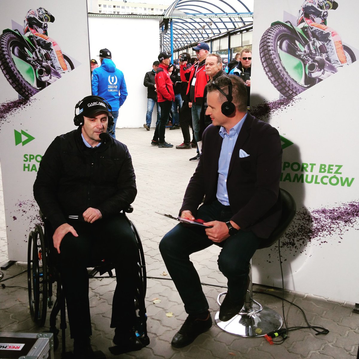 GKMGrudziadzSA's tweet photo. Jesteśmy tu dla niego! On jest dziś obecny. Tomasz Gollob! https://t.co/KhYaukpOuj