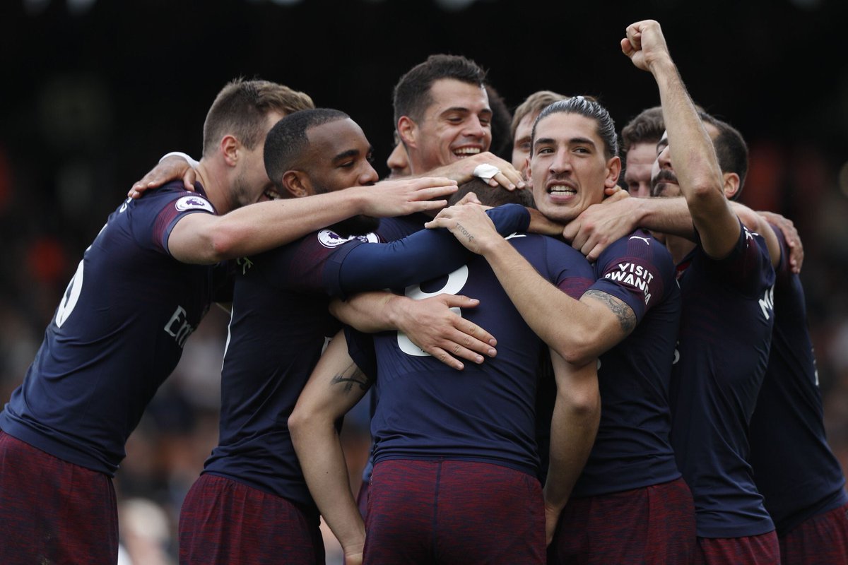 afcstuff's tweet photo. Arsenal have won nine games in a row for the first time since April 2015. #afc https://t.co/v51DaZRDif