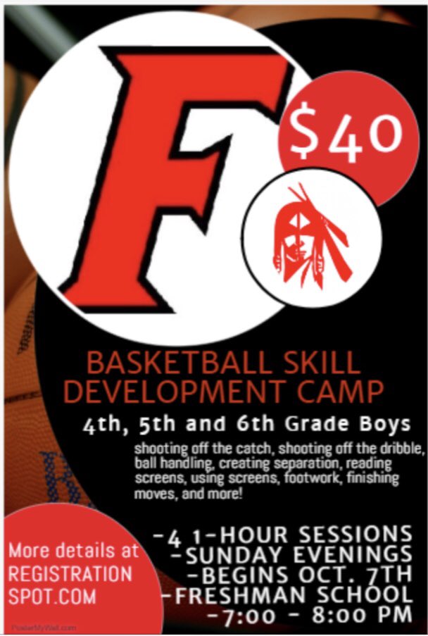 CoachAHorne's tweet photo. Walk-ups welcome! Hope to see you this evening! https://t.co/9cFohFodIC