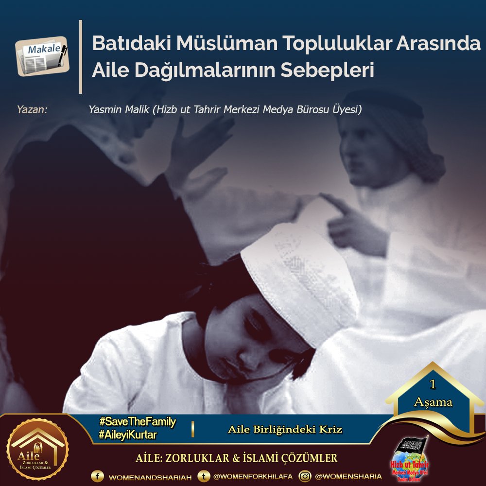 kdkadin's tweet photo. #SaveTheFamily #AileyiKurtar #أنقذوا_الأسرة
Batıdaki Müslüman Topluluklar Arasında Aile Dağılmalarının Sebepleri

Evlilik, hayatımız boyunca sahip olabileceğimiz en önemli ilişkilerden biridir. Çocukl
https://t.co/RakN34XUzz https://t.co/2LU53IFhY5