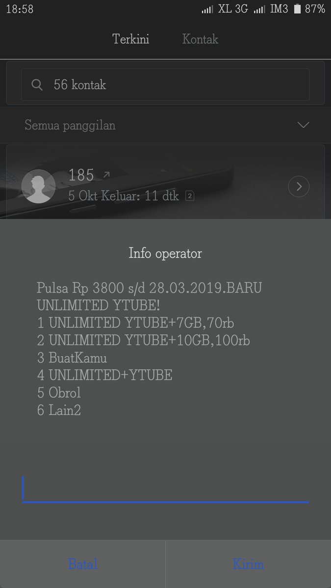 Qthink_Vinia's tweet photo. @IndosatCare maling maling maling .
Paketan habis jam8 pagi,hp saya matiin jam 6 soalnya kerja.pas istirahat jam 12 hp dinyalain+data keadaan mati, tp cek pulsa lama" berkurang. Langsung cek via*185# ternyata kena maling 300 terus menerus . https://t.co/lVNcJkUm0O