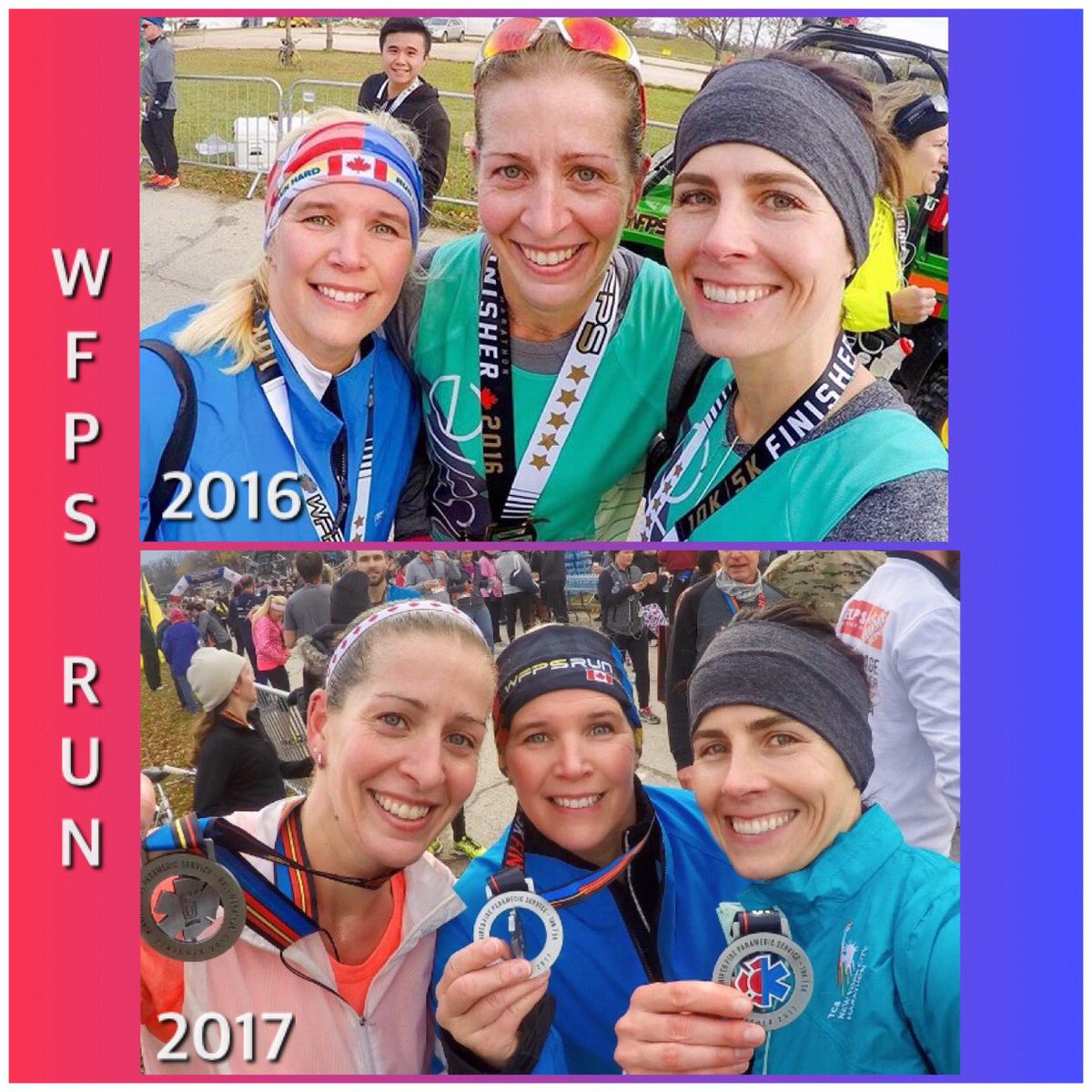 NorthernLove93's tweet photo. In one week today there’s going to be sweaty hugs, race photos and fun with these 2 inspiring and wonderful friends at the @wfpsrun I can’t wait!!! #wfpsrun #race https://t.co/pMoQgtd5jo