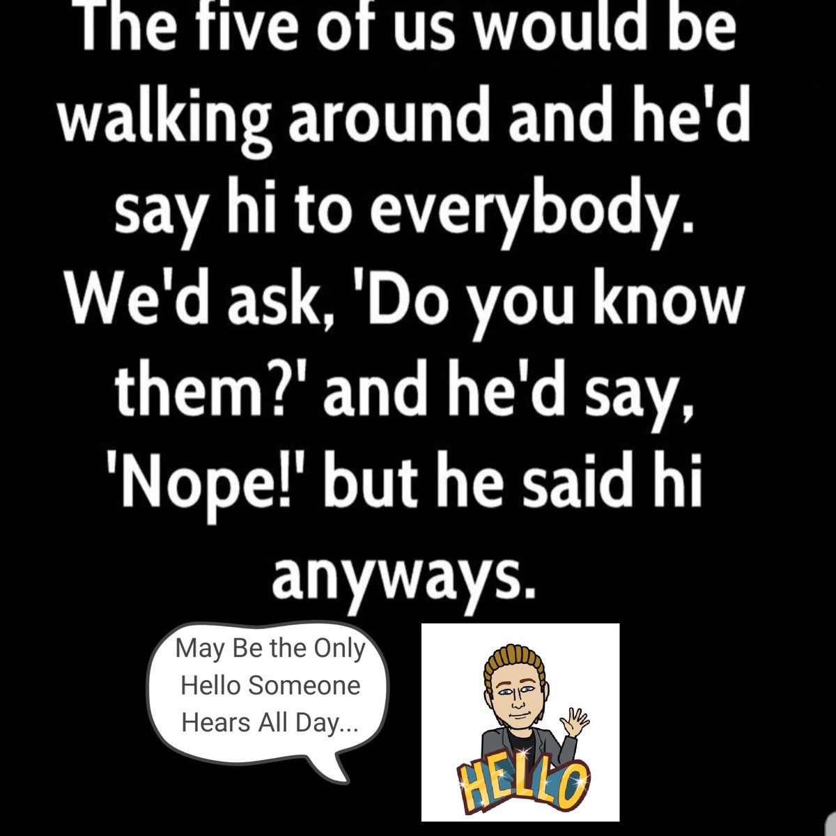 CoachKoffron's tweet photo. Say Hi to Everyone You Walk By
Hold Doors Everywhere You Go
Spark Conversations Waiting In Line
Practice Please, ThankU &amp; Sorrys
Remind Ss they Are Loved by Ts
Drive w Patience on the Roads
#BeRelentless #BoycottAverage #MakeKindessNormal #Culturize
#ICpositivity #RippleEffect 💚 https://t.co/qGx1G6Fxla