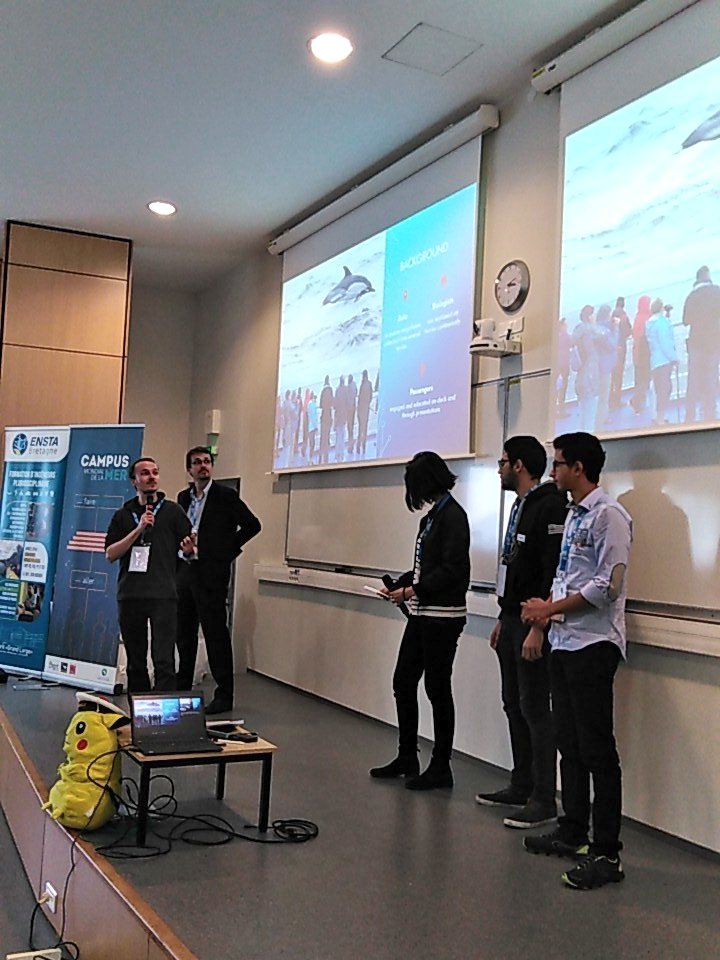 CampusMer's tweet photo. 🌊[#OceanHack] the 2nd proof of the international influence of #OceanHack the #FerryPassengers challenge led by @ORCA_web and @BrittanyFerries https://t.co/bYyoJRiZ5e