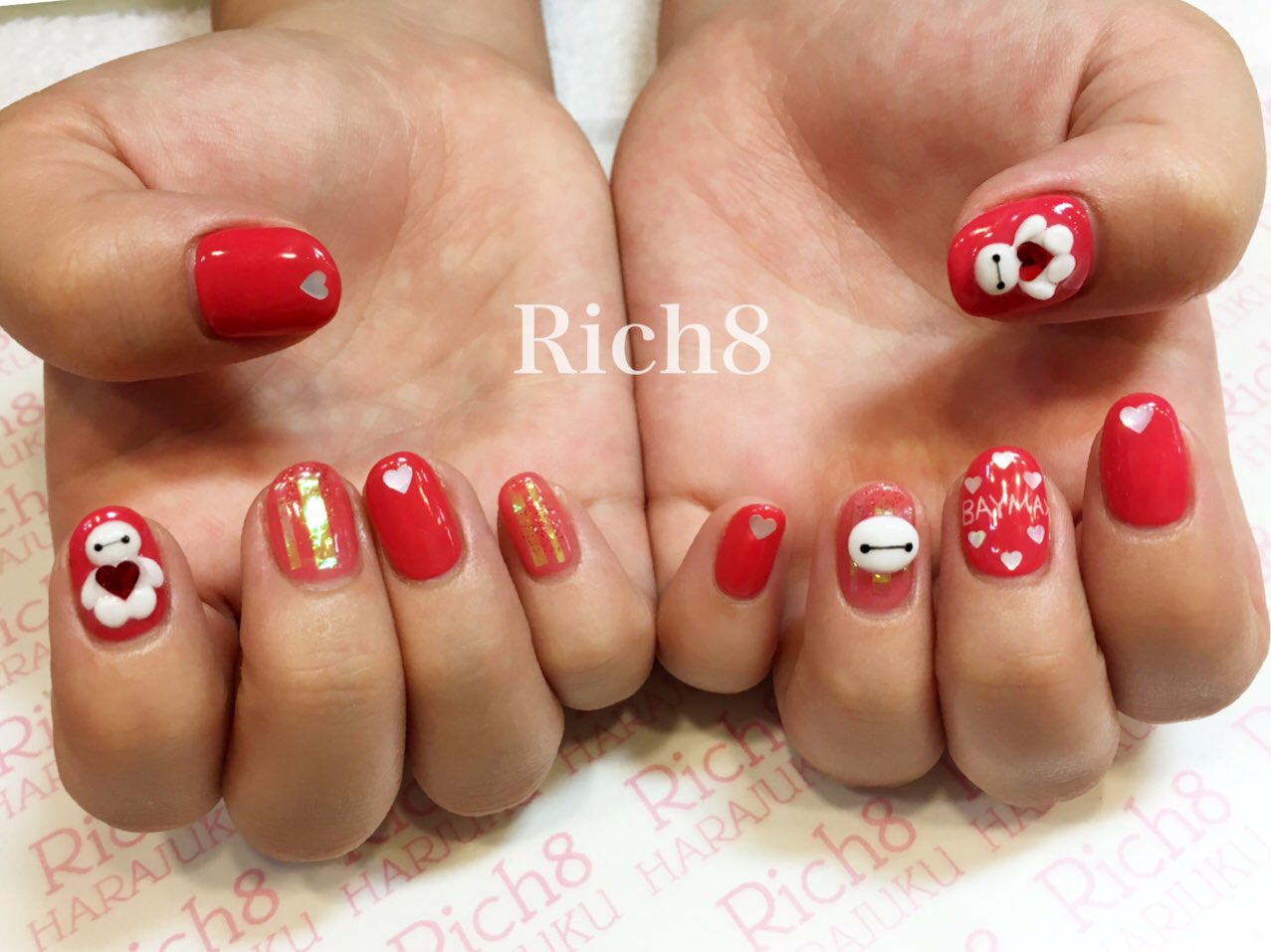 Twitter 上的 Rich8原宿店 ネイル まつげエクステ ベイマックスの3dネイル Rich8 リッチエイト 原宿 竹下通り 表参道 原宿ネイルサロン 原宿マツエク 原宿まつ毛パーマ ネイルサロン かわいいネイル Harajuku Takeshita Japan Nail アイリスト募集