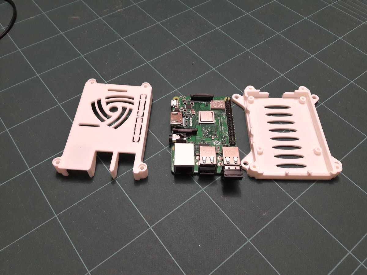 Luca_Lussu's tweet photo. 🔰 Cover Raspberry 🔰 3D Printing 🍇
 Follow me: https://t.co/J4yXDlLbs9
#RaspberryPi #raspberry #3dprint #3Dprinting #3DPrinted #automation https://t.co/lroAQIuEg0