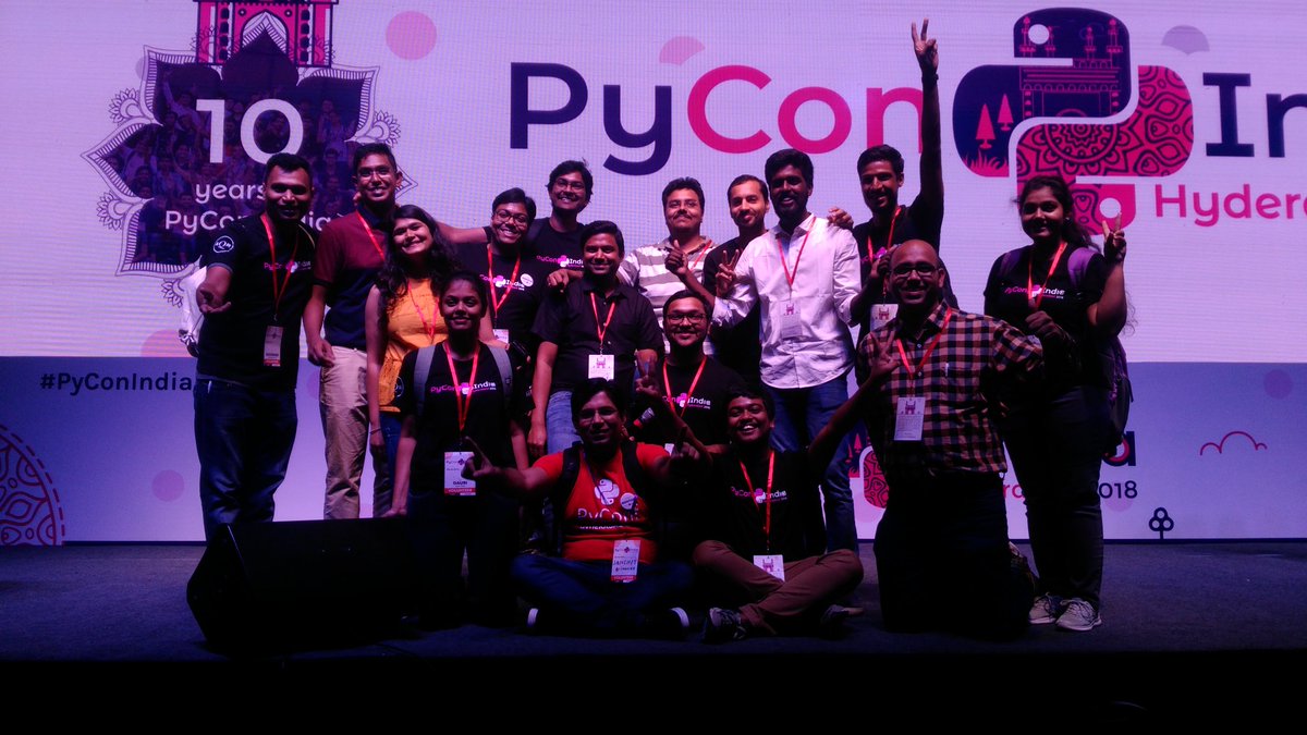 IHackPY's tweet photo. Kudos to @hydPython Team Who work hard to made @pyconindia successful.
Thanks to @ManithaE
@chirag200666 @ramanathanhari @MaitiAnanyo @inovizz https://t.co/BvIELtZZpQ