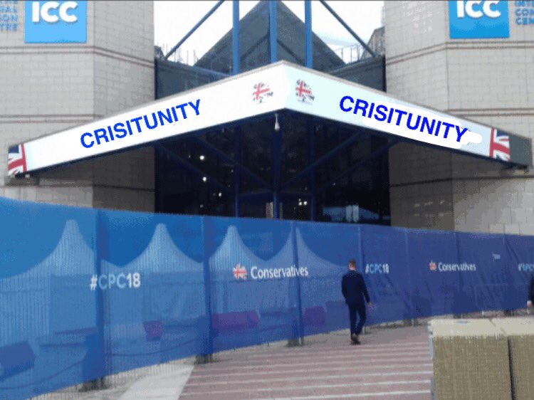 Freddy_CW's tweet photo. #cpc #conservativepartyconference https://t.co/WGBXclkXbO