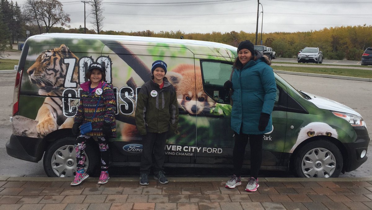 Good times at the zoo yesterday! @rivercityfordwpg @assiniboineparkzoo #zoocruiser