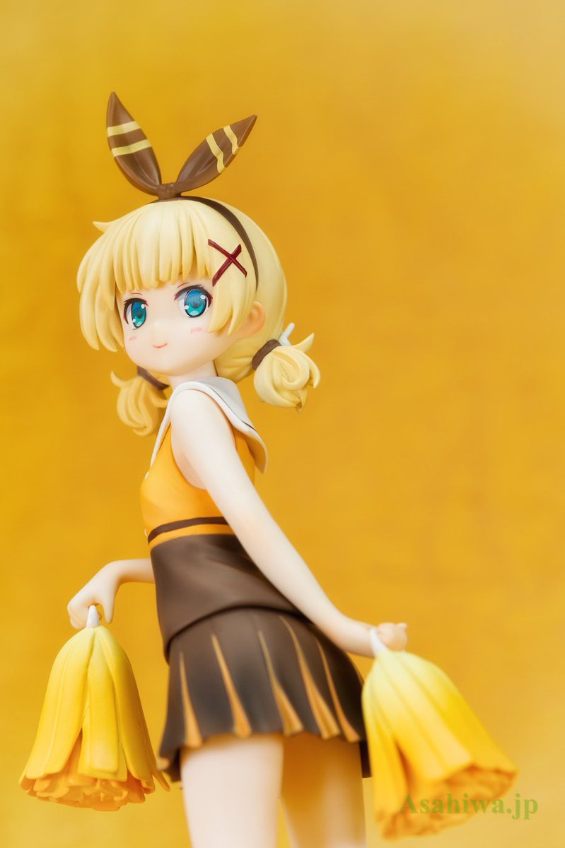 あさひわ よつばとフィギュア 心も体も癒します 更新 キャラアニ ご注文はうさぎですか 1 7シャロ チアガールver よつばとフィギュアレビュー T Co Zko4c6cdpe