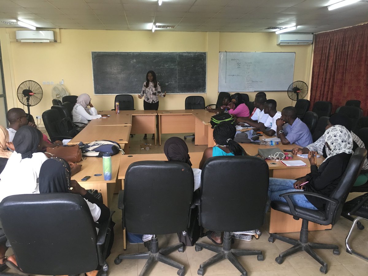 UTGFellowship's tweet photo. First session on self discovery #UTGLeadershipFellowship #UnlockingPotentials with Miss Sainabou Jagne https://t.co/oU93Y6h8wM