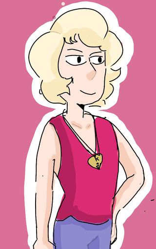 So

I drew this boy a long time ago, I used Kevin as a base. He would be Kevin's love interest when I first made him and I really want to get some interactions with him))