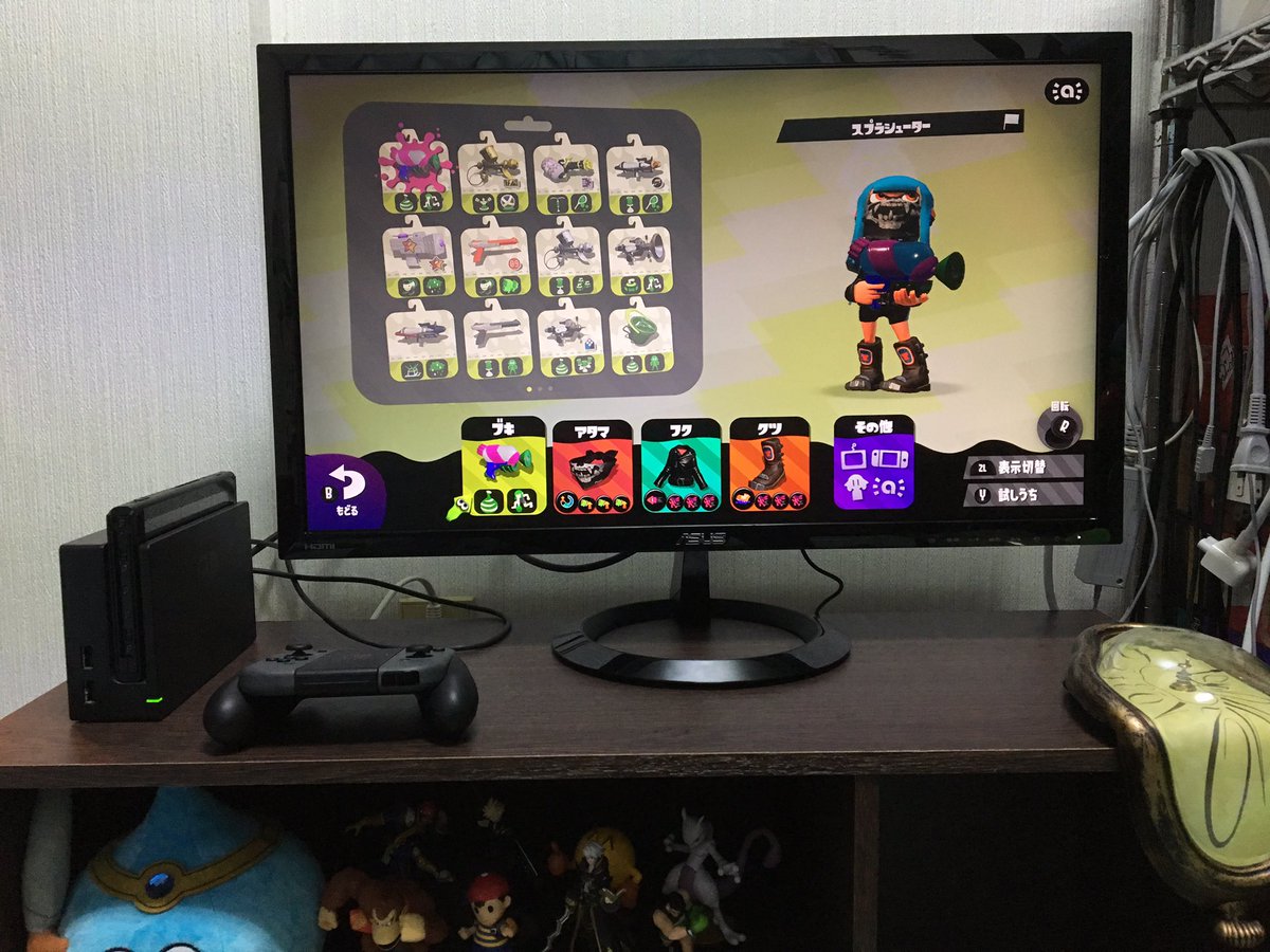 Uzivatel 柊 Na Twitteru スマブラspに向けてモニター買いました