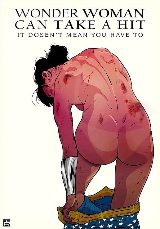 DimKhanki's tweet image. "Wonder Woman can take a hit, it doesn't mean you have to."
I believe women, I believe survivors. ❤️💪✊
#DomesticViolence #REALWonderWomen #BelieveSurvivors @GalGadot