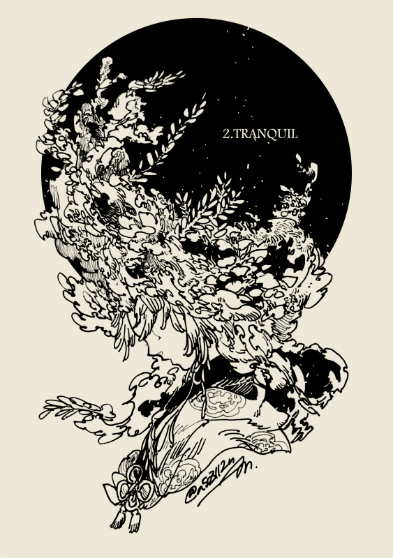DAY 2 - DAY 5
- TRANQUIL
- ROASTED
- SPELL
- CHICKEN
#inktober #Inktober2018