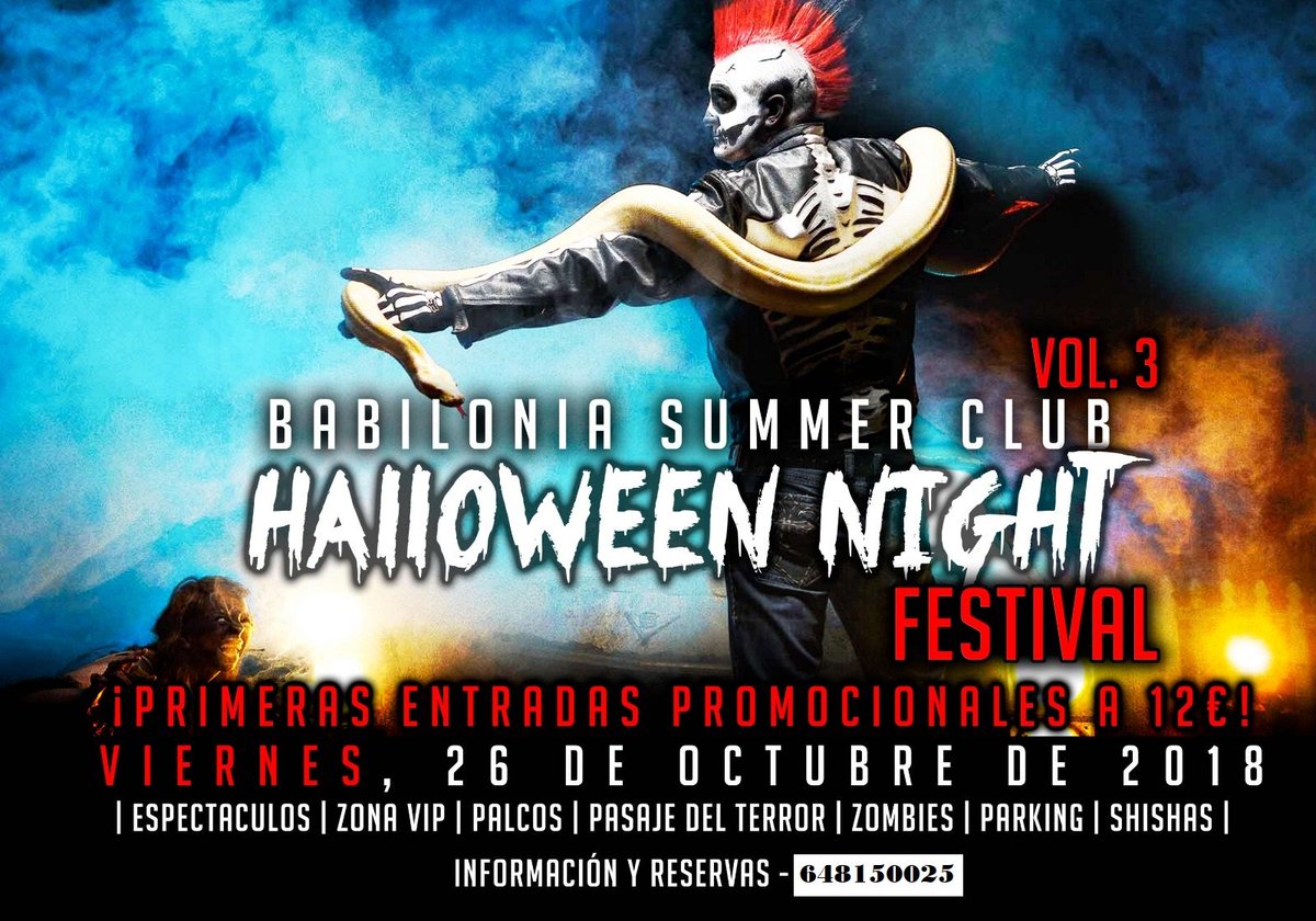 rrpp__granada's tweet photo. Aún no tienes tus #entradas para #halloween? En #babilonia con #pasajedelterror #animacion y #sorpresas contactamos por md o al 648150025 https://t.co/ZIVjYP6AcS
