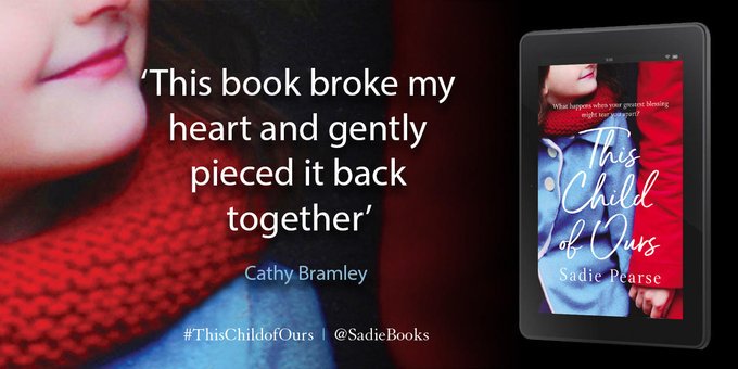 Happy Sunday. If you’re on the sofa, looking for a read to lose yourself in - This Child of Ours is just £1.99. Snap it up while it’s cheap 🐥amazon.co.uk/gp/aw/d/B07B2Y…