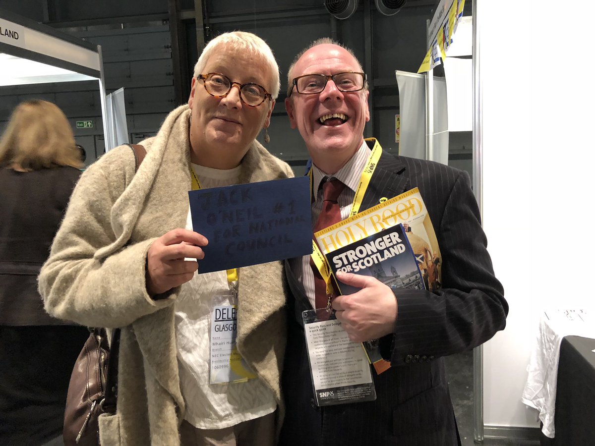 JackONeil90's tweet photo. #100percenttwitter members @KevinStewartSNP and @MhairiHunter are both supporting me for National Council. 

Polls are open now! https://t.co/4vdOxl5Qk5
