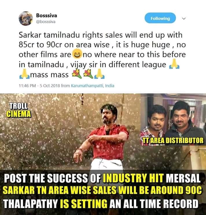 Balavfc6's tweet photo. 💥❤️ #sarkar #1MonthForSarkarSaravedi #Thalapathy https://t.co/7BnxMRCdmL