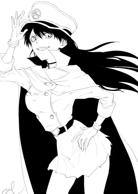 バンビエッタバスターバインちゃん
#BLEACH版深夜の真剣お絵描き60分一本勝負 
