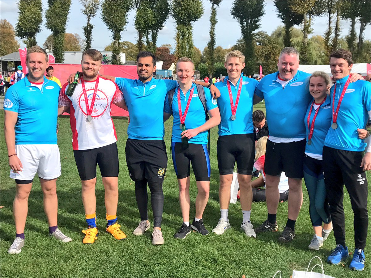 TVsAndyClarke's tweet photo. Go @AlanOShea &amp; team @softcat! Great performance at the #Palace2Palace #bikeride in #London for @PrincesTrust. 45 miles covered and lots of money raised. It was a pleasure following you today! 😊🙌🏻❤️☀️ https://t.co/XLGAD5WbYH