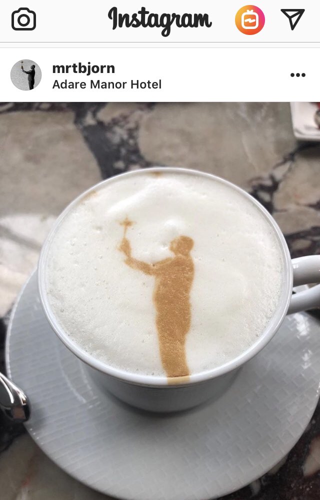 Foregolfcustom's tweet image. Nice work @TheAdareManor #customcoffee