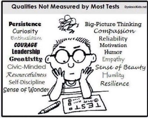 ijukes's tweet photo. Qualities not measured by most tests... https://t.co/5QVGvjG6lh