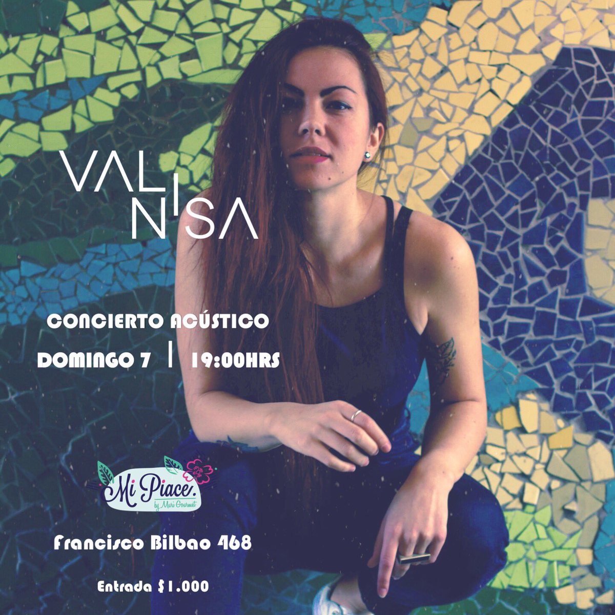 Vali_Nisa's tweet photo. Hoy!! 🎤💥🌷✨ https://t.co/JDx3FA6jZn