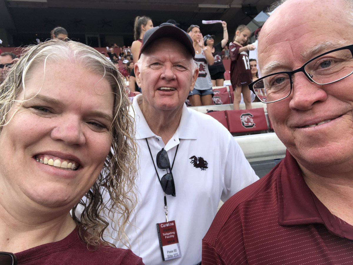 Allisonboyd1973's tweet photo. @GamecockFB We were ther and enjoyed EVERY minute of it! Go Cocks! https://t.co/mMQ73oT1ii