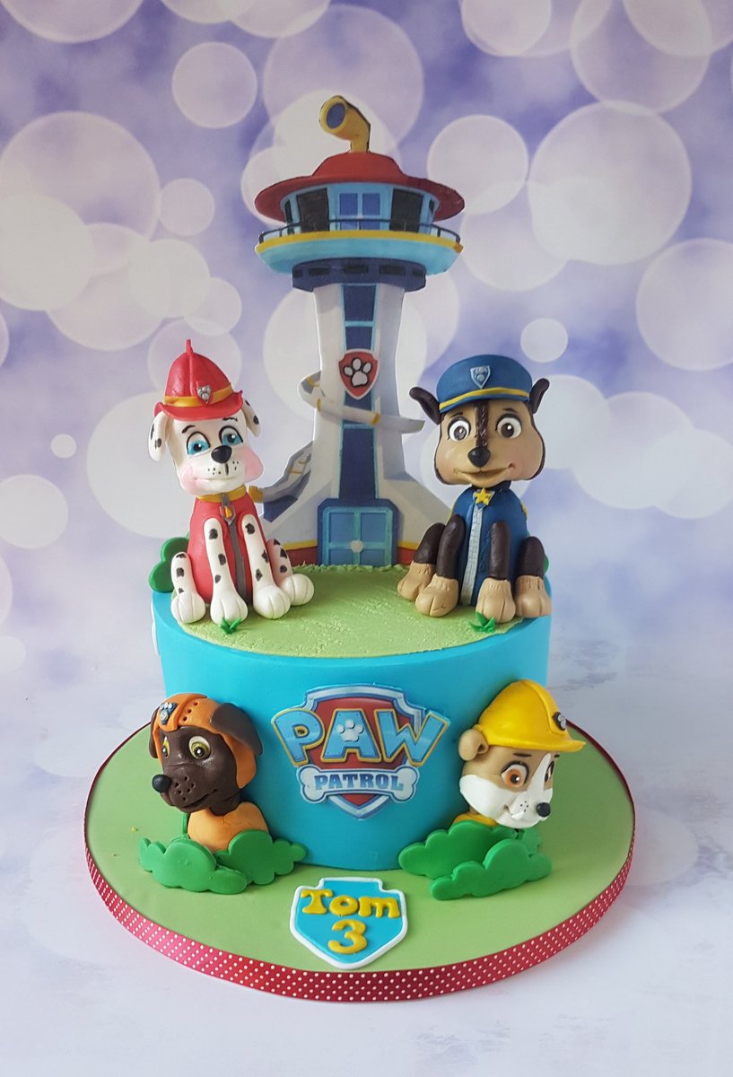 LilyBellesCakes's tweet image. Paw Patrol cake for Tom. Happy birthday. Caramel cake with salted caramel buttercream. #lilybellescake #pawpatrol #handmademodels #clonee #ongar #dunboyne