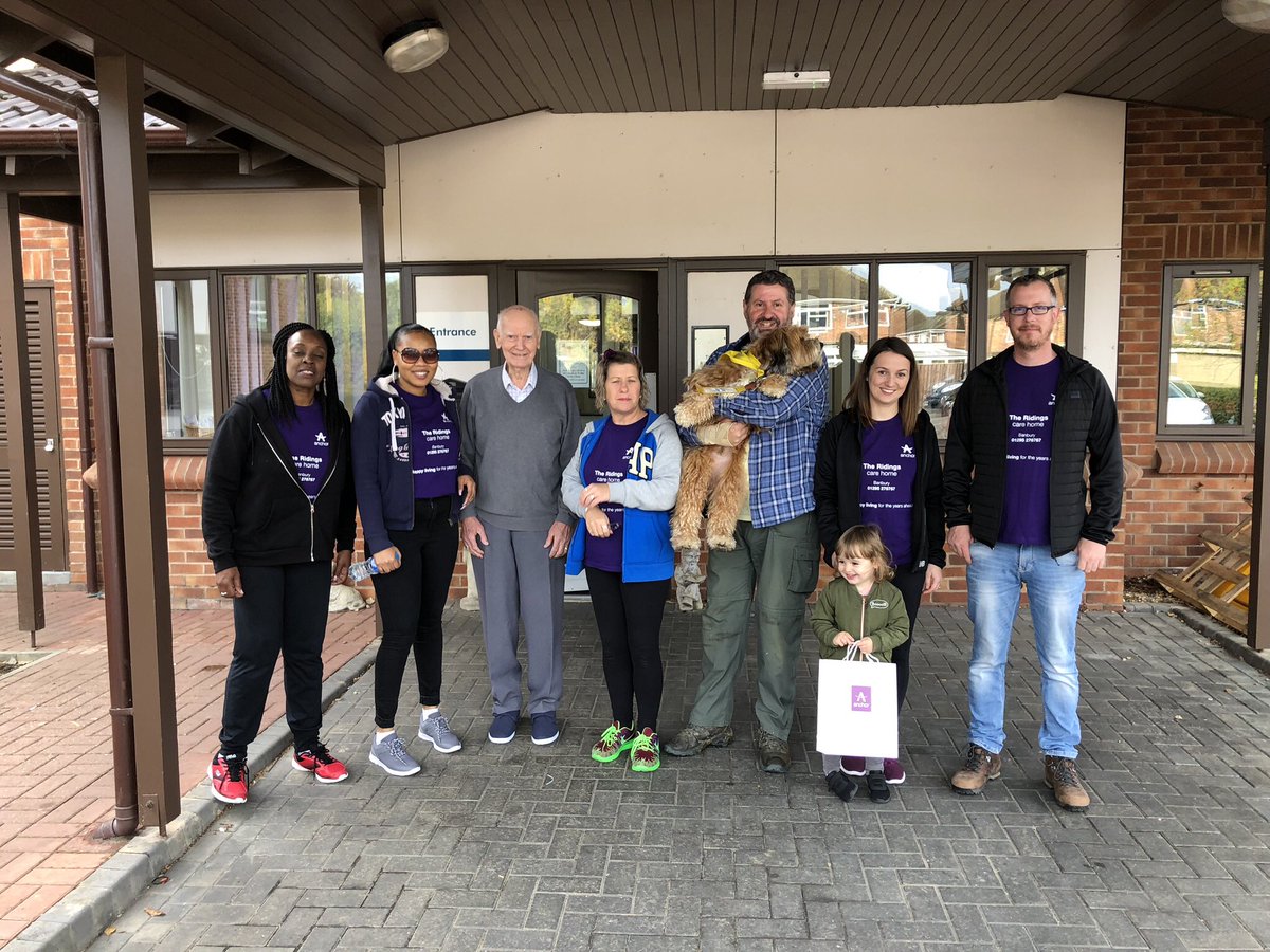 RidingsBanbury's tweet photo. We have just finished our 10k walk! A big big thank you to all involved and for all the support! A lovely #SundayRoast alongside our residents was a perfect finish! #SilverSunday #theRidings #family #celebrate #HappyLiving https://t.co/apj44WCBFD