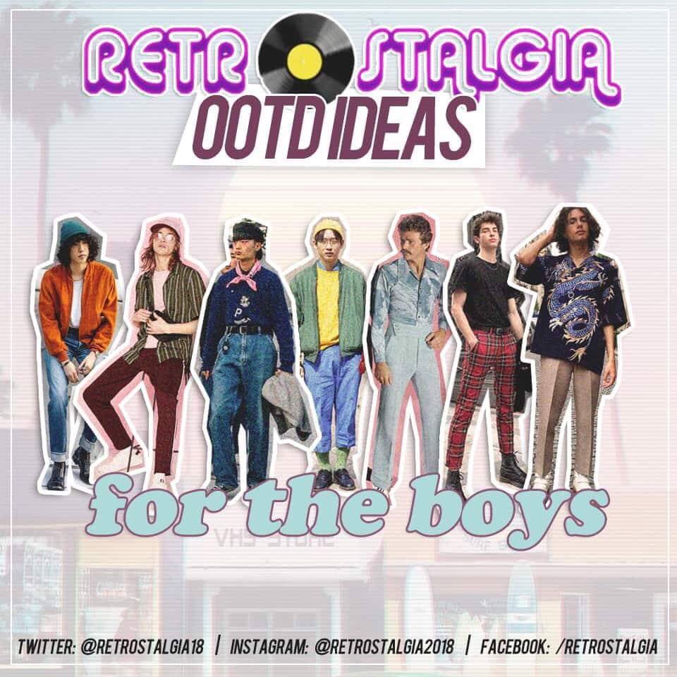 Retrostalgia18's tweet photo. Stressed with what to wear? 🤯 Here are some cool ideas for your ootd on #SSCRRetrostalgia2018 on Oct 20! 🤩✨ https://t.co/Gh1k63ZXQX