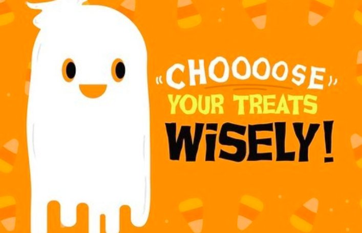 Chooooose your Treats wisely! 👻
#WeLoveOurPatients
