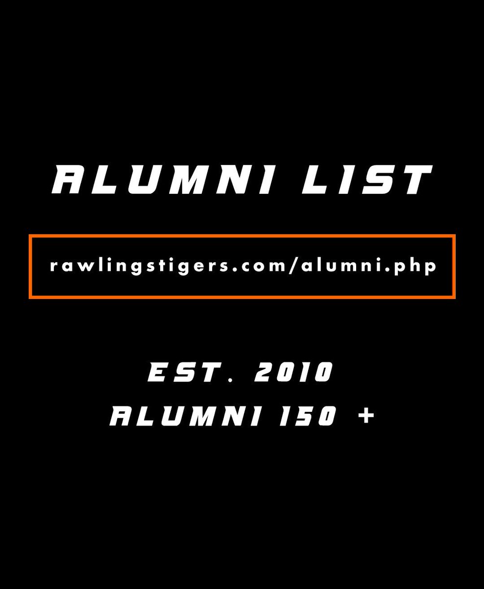 Crazy to think we started this only 8 years ago. 

- - - - - 

TO THE CURRENT TIGER PLAYERS: stay the course, be relentless, and trust that you’re making the right moves. 

TO OUR ALUMNI: thank you for trusting us.