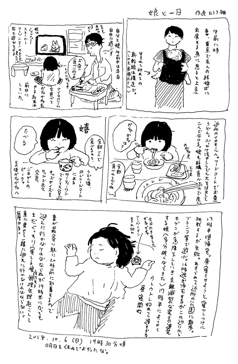 娘と一日 