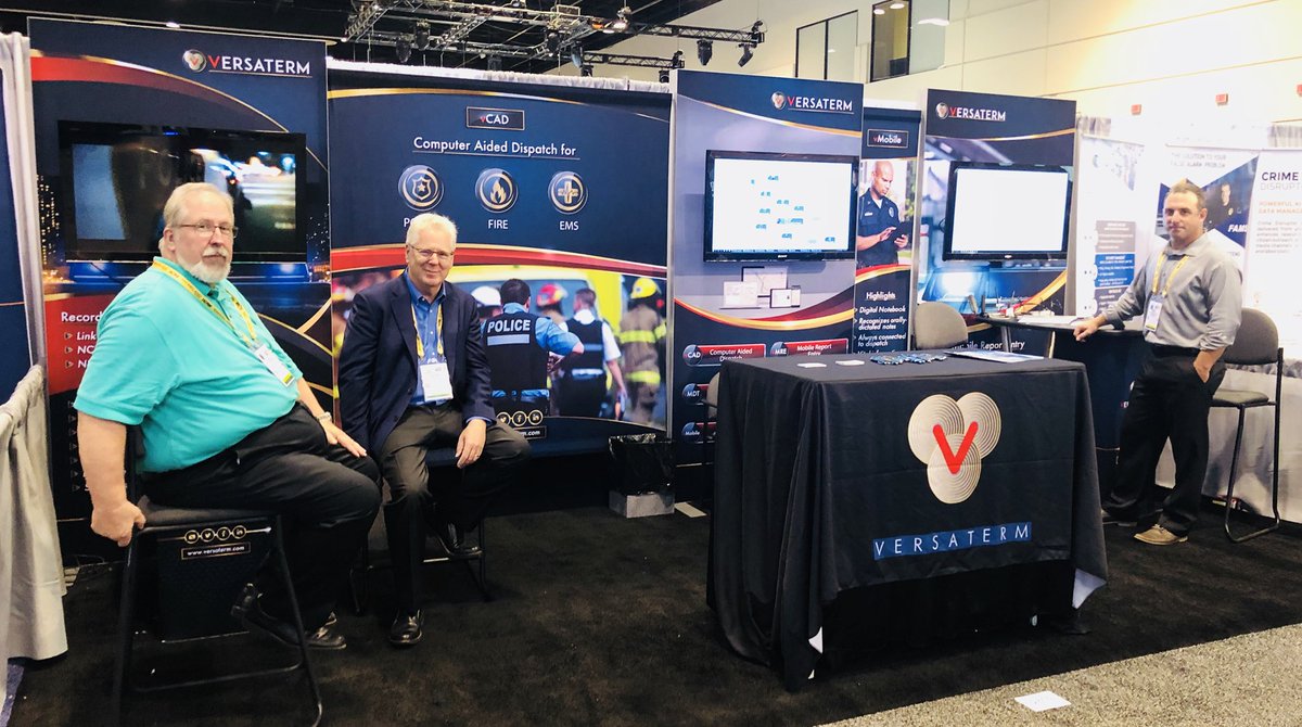 KimberlyVachon's tweet photo. Excited to be at #IACP2018, stop by our #Versaterm booth 2409 ๐ค @Rochelle__Rae @Versadex @TheIACP #Orlando https://t.co/HiruVKPQkg