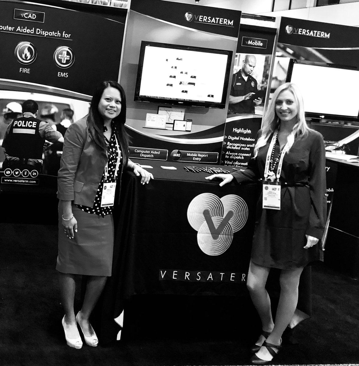 KimberlyVachon's tweet photo. Excited to be at #IACP2018, stop by our #Versaterm booth 2409 ๐ค @Rochelle__Rae @Versadex @TheIACP #Orlando https://t.co/HiruVKPQkg