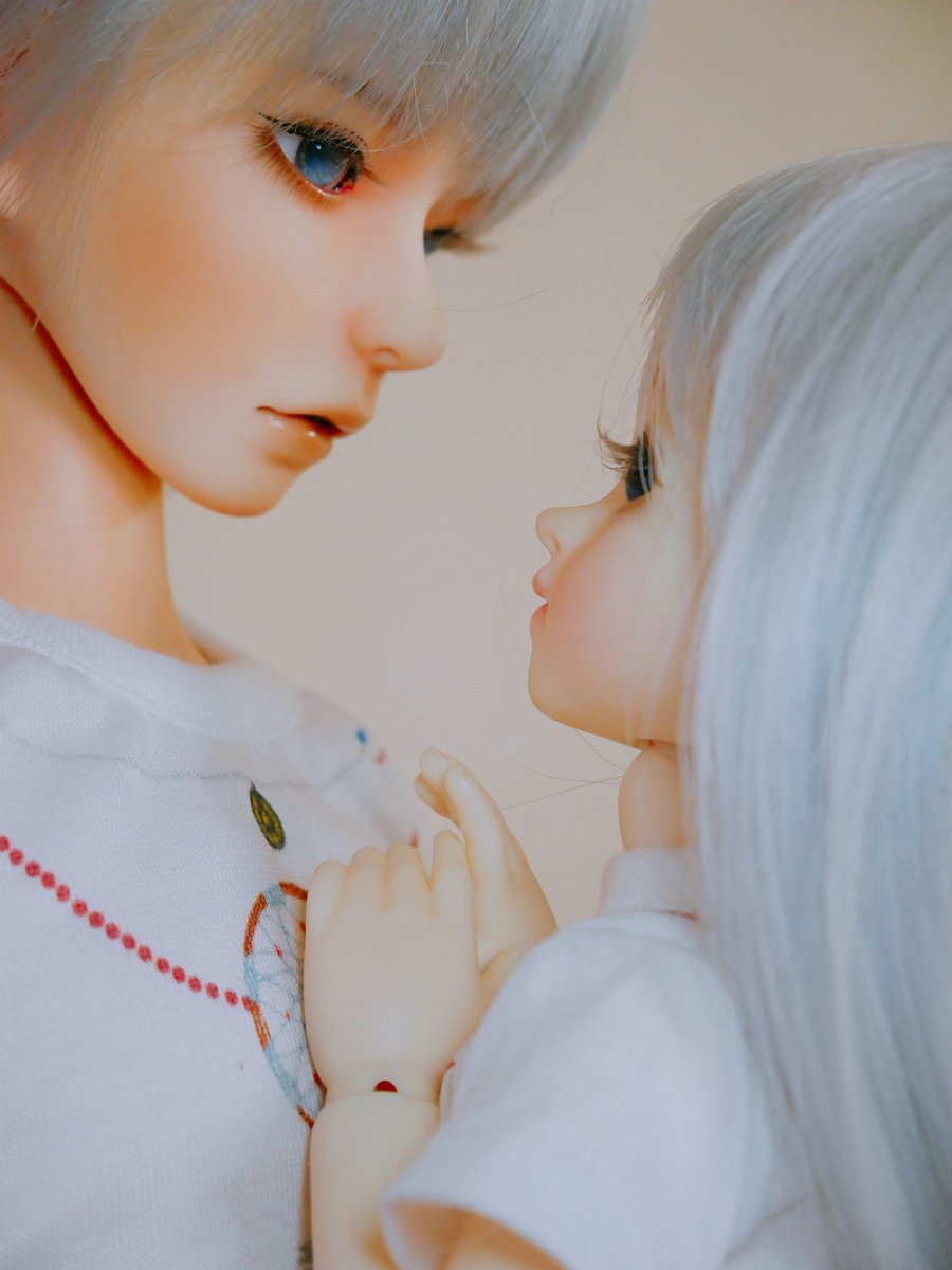 omoshiangnatt's tweet photo. It's glad to get uyoung secondhand head and give it new life. Handsome brother and his little sister.💛
#winterrainstudio #uyoung #lutsdoll #epi https://t.co/rVp07iWk1r
