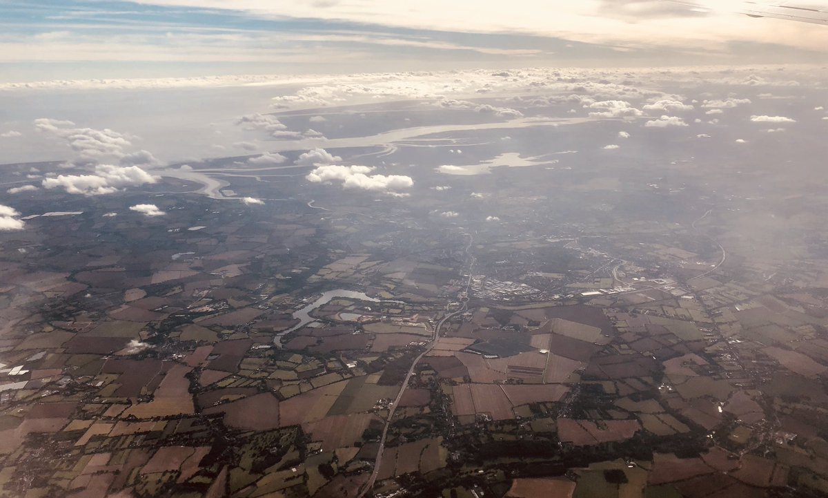 Just landed back in good old Blighty....good old Naze showing well. And Abberton, Ardleigh, Mersea etc  😁👍