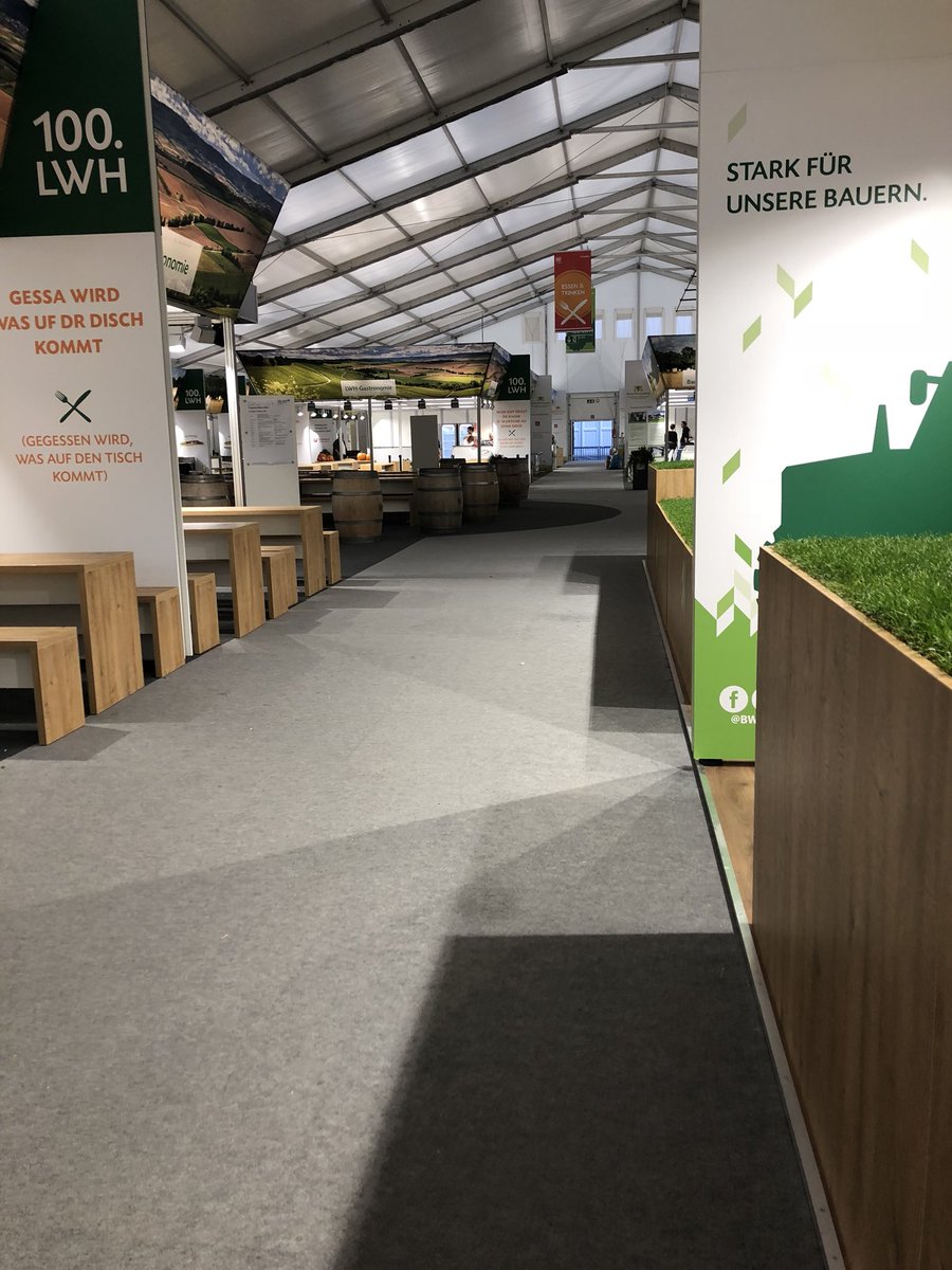 BWBauern's tweet photo. Endegelände. Schön wars #LWH2018 https://t.co/YEicq3paU0
