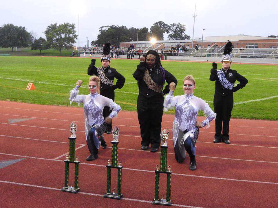 OHSMarching's tweet photo. With a score of 89.56, the Oakcrest Marching Ambassadors took first place, best percussion, and best Color guard at Clearview Regional High School.
We are currently ranked 1st in Group 2A and have the highest score in all of TOB A Class. #uncaged2018 #oakband2018 #5and0 https://t.co/l9kERCkoS6