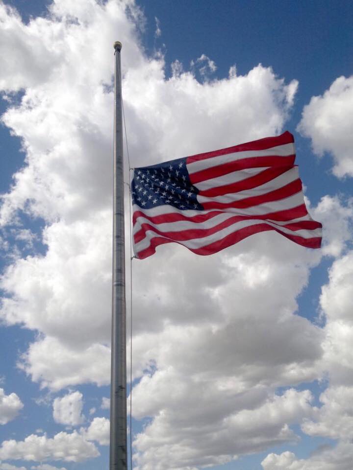 RockMedics's tweet photo. U.S. Fire Service will pay tribute to the lives of 80 firefighters who died in the line of duty in 2017 and 23 firefighters who died in previous years. #flagsathalfstaff #firstresponderfamily  #NationalFallenFirefightersFoundation https://t.co/gakO8x6vUd