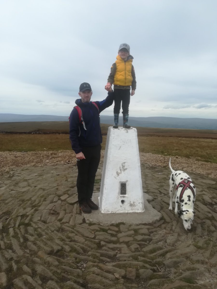 Plenty of people up #pendlehill today visiting the mother in laws.