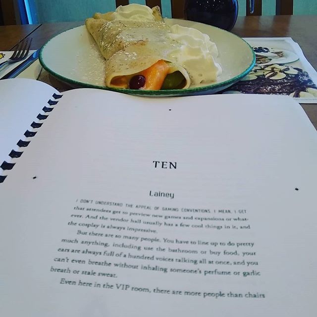 annab311a's tweet photo. The best way to work on first pass pages.
*
*
#publishing #amediting #writing #breakfast #cora #fruit #firstpasspages #authorsofinstagram #authorsofig #writerscommunity https://t.co/XPByZ1fqGL https://t.co/OBcVXfgBi2