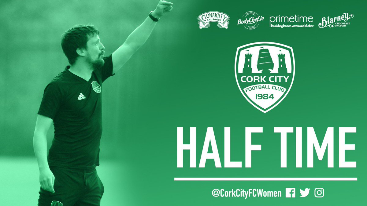 CorkCityFCWomen's tweet photo. Half time 0-0 https://t.co/EgzIkZaGq4